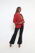 The Burgundy Blazer